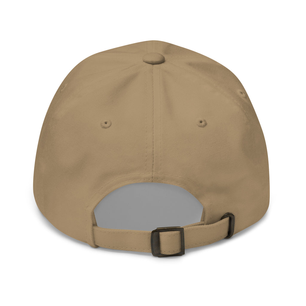 Just Submit Form 12-C In Triplicate funny coworker dad hat in Khaki, back view