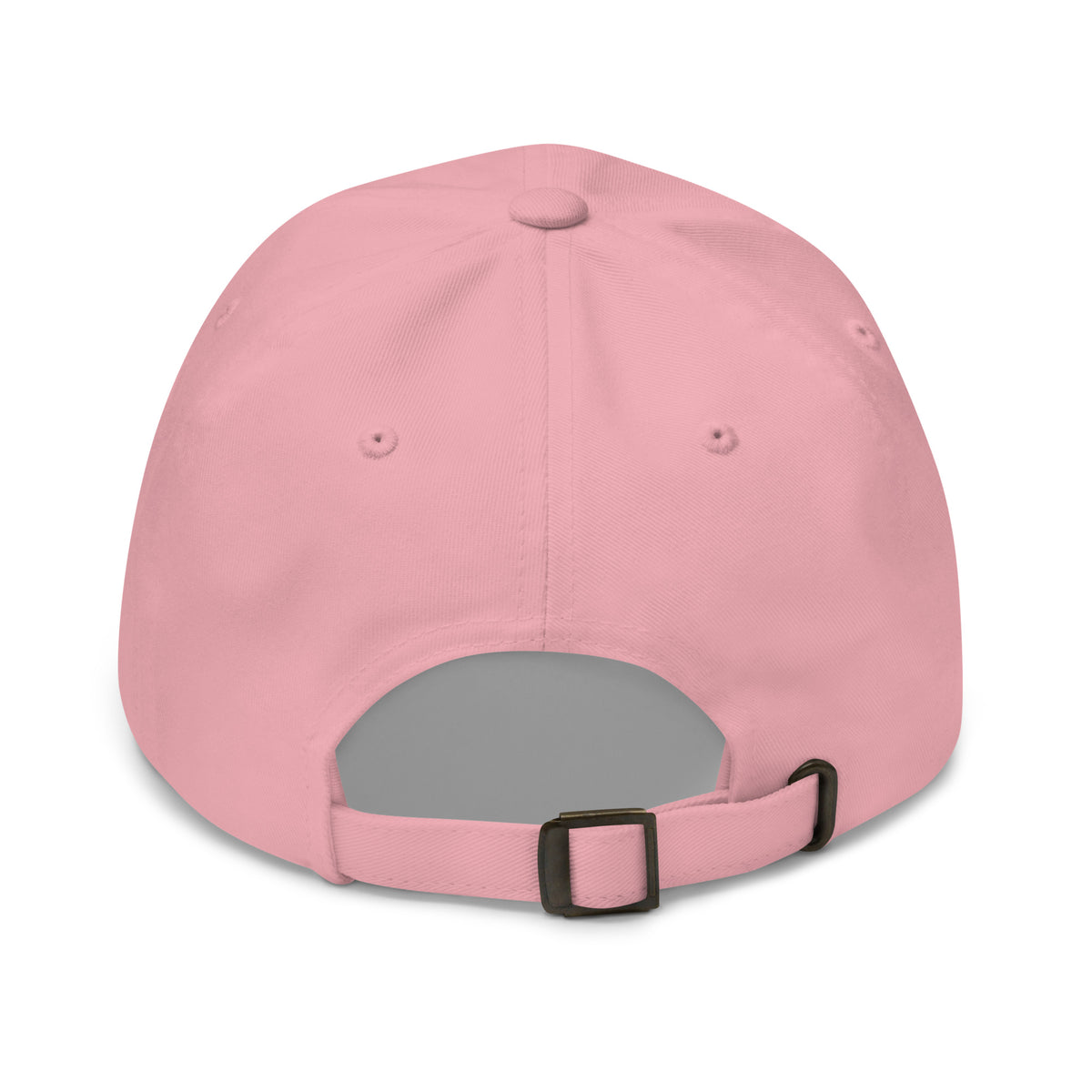 Spoiling Is My Job funny grandma dad hat in Pink, back view