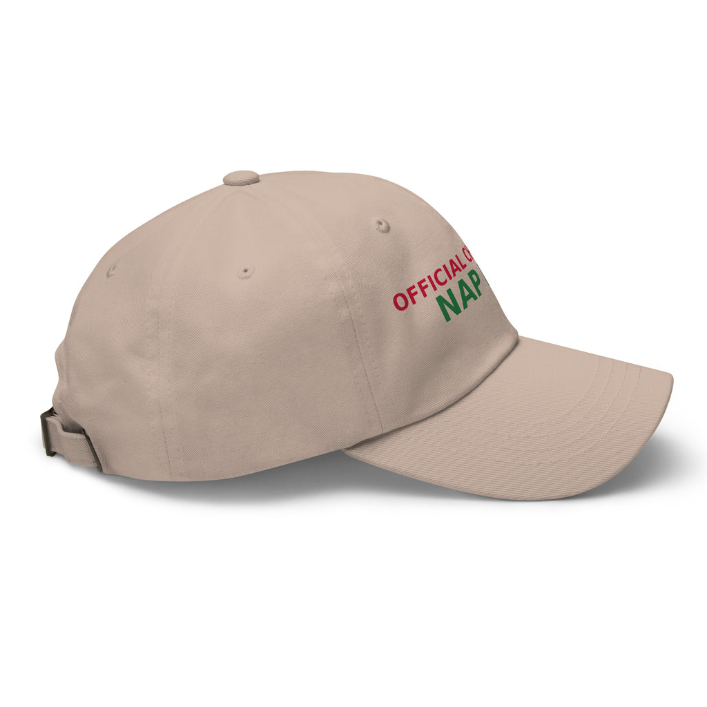 This Is My Official Christmas Nap dad hat by Little Laughs Co.