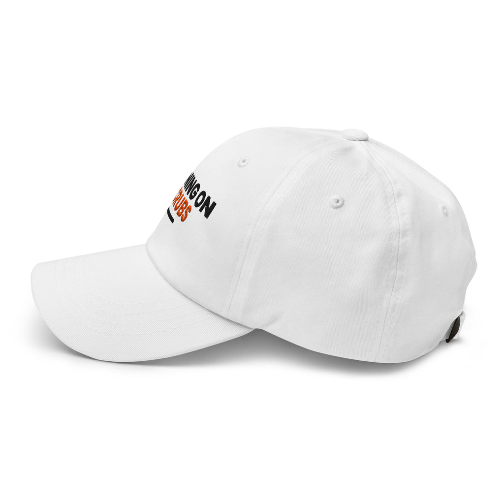 Running On Scrubs dad hat by Little Laughs Co.