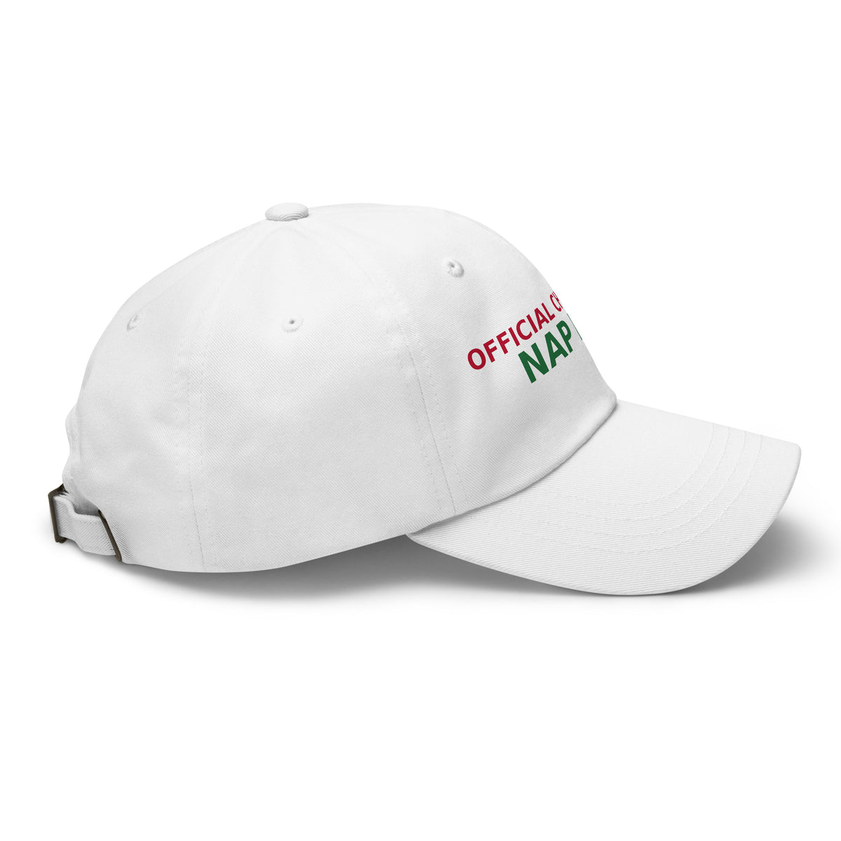 This Is My Official Christmas Nap dad hat by Little Laughs Co.