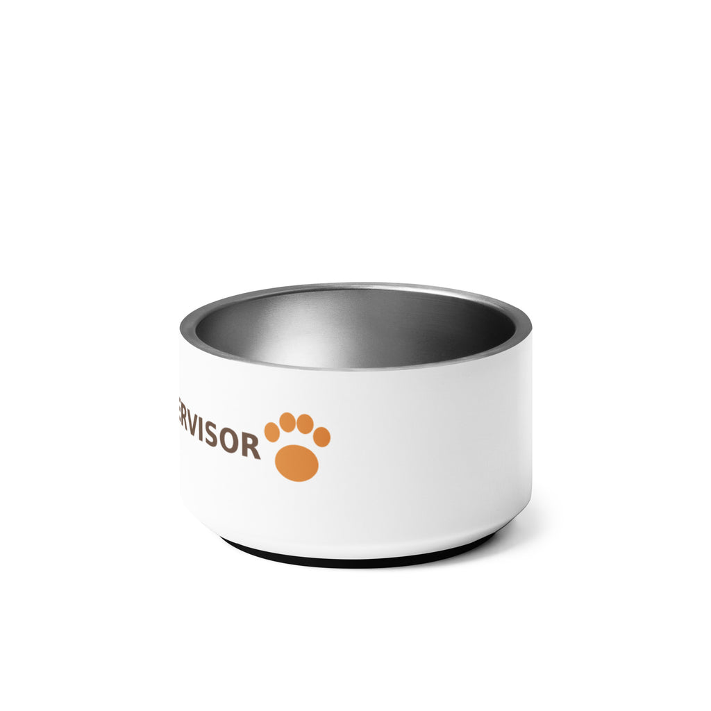 Snack Supervisor pet bowl by Little Laughs Co.