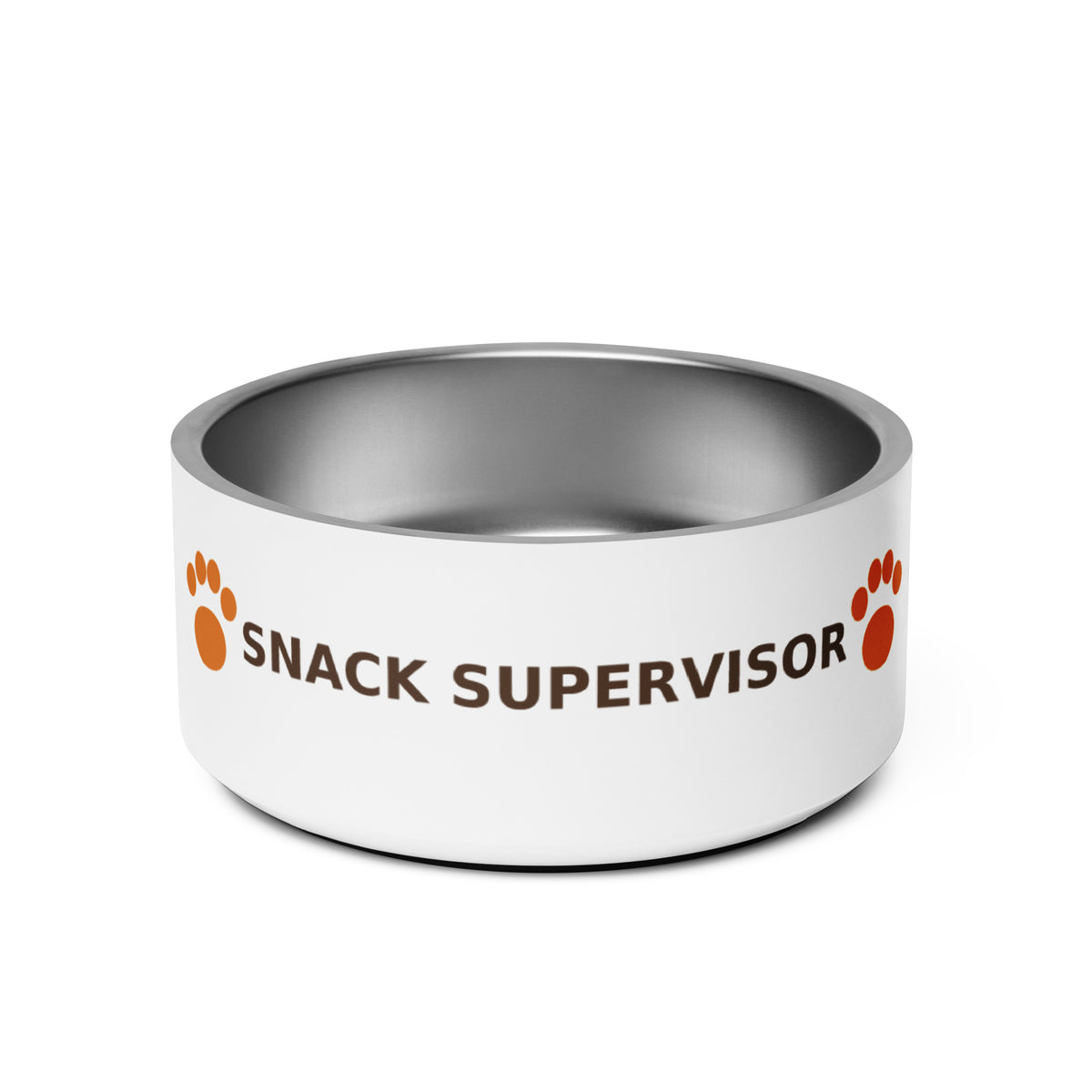 Snack Supervisor pet bowl by Little Laughs Co.