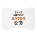 Messy Eater Zone pet food mat by Little Laughs Co.