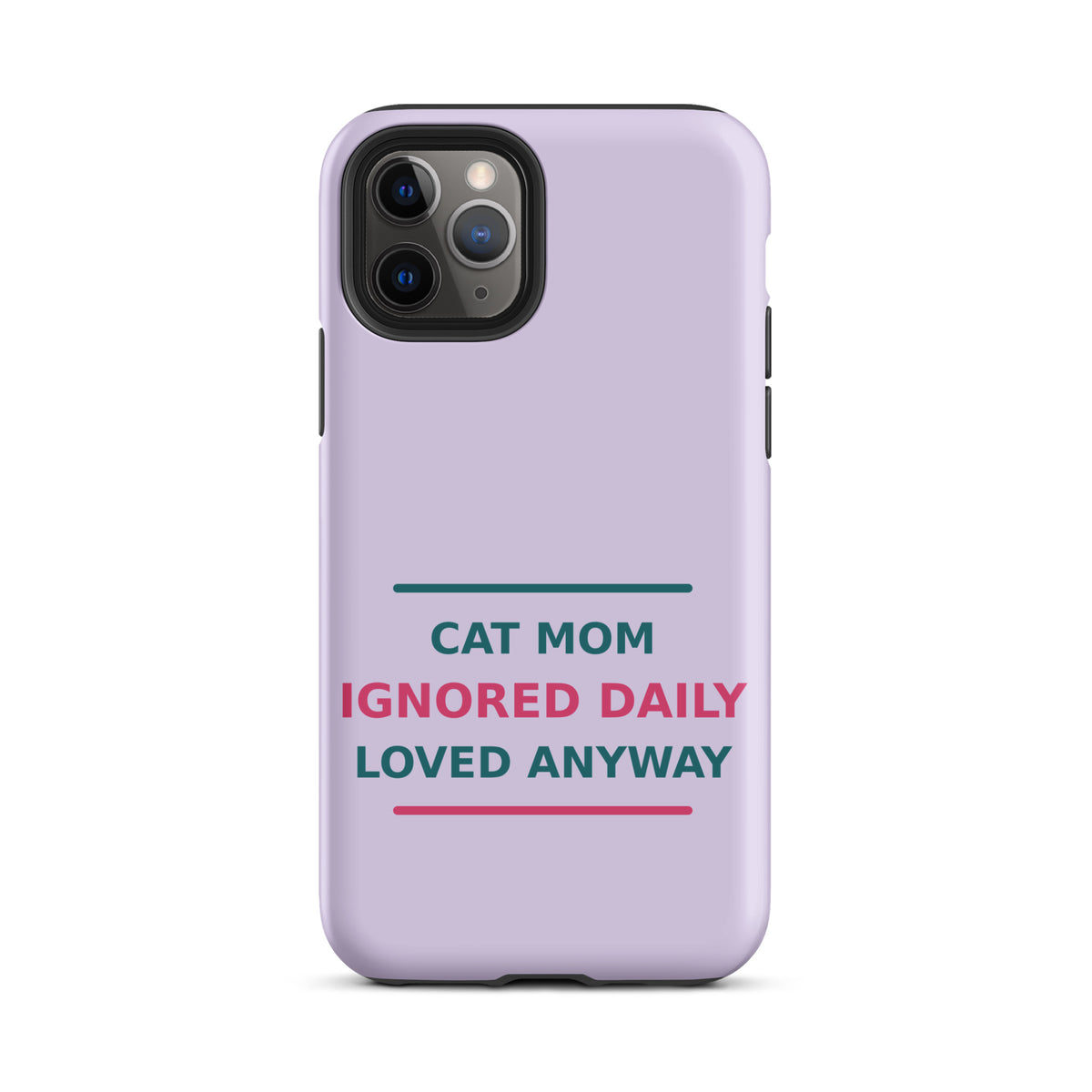 Grandpa: The Man, The Myth, The Bad Influence funny grandpa iPhone case in Blush, front view