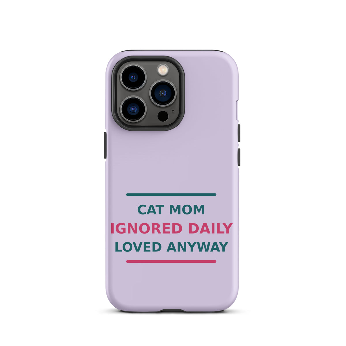 Teaching Is Easy, Said No One Ever funny teacher iPhone case in Chalkboard, front view