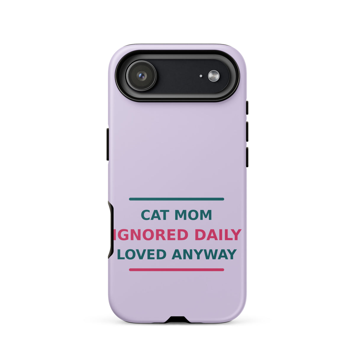 Teaching Is Easy, Said No One Ever funny teacher iPhone case in Notebook Cream, front view