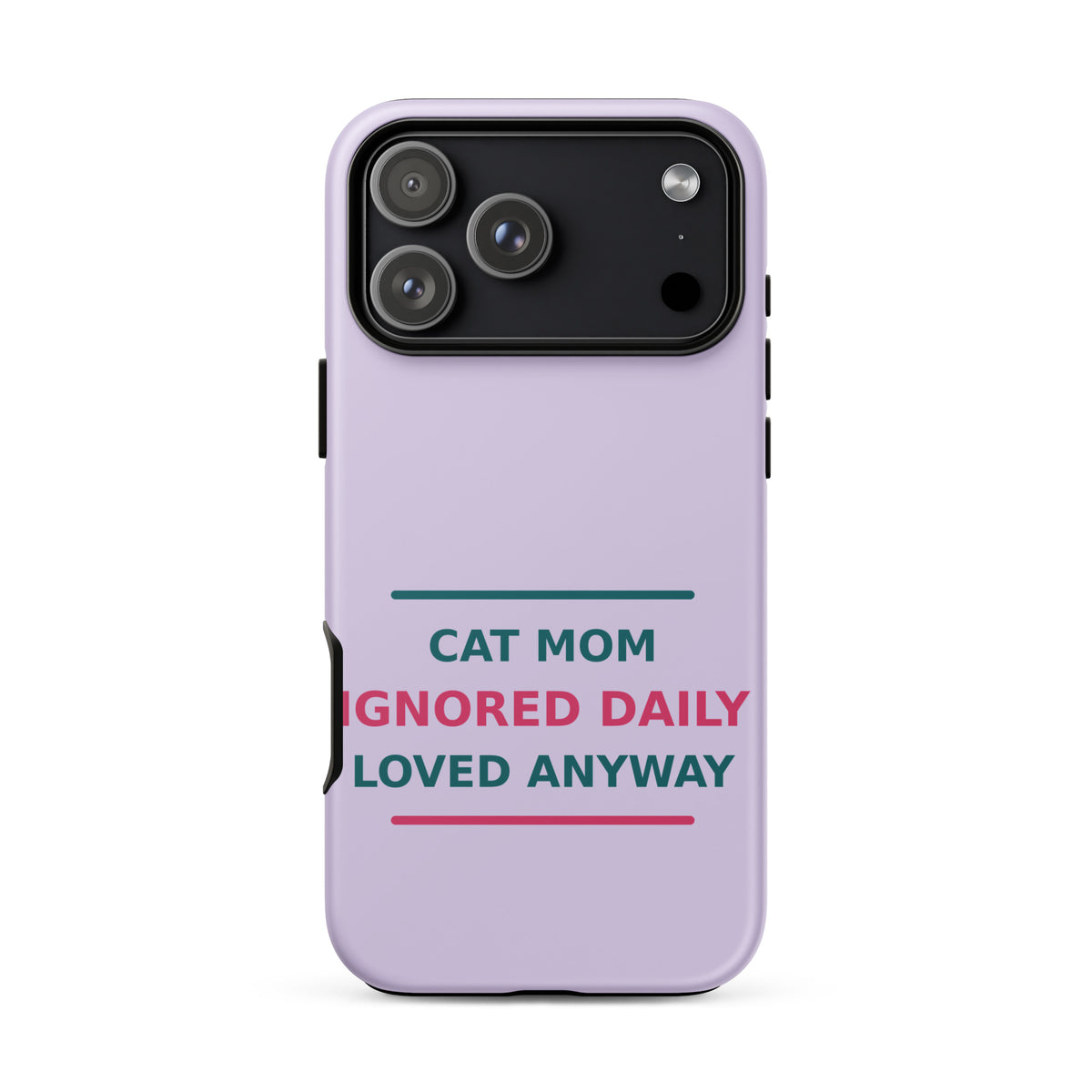 Powered By Coffee & Glitter Glue funny teacher iPhone case in Pencil Yellow, front view