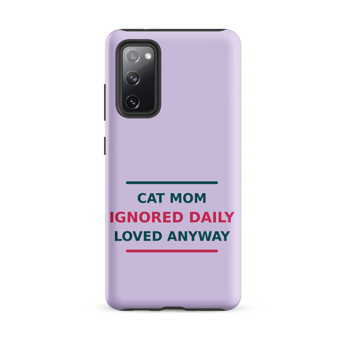 Grandpa: The Man, The Myth, The Bad Influence funny grandpa Samsung case in Blush, front view