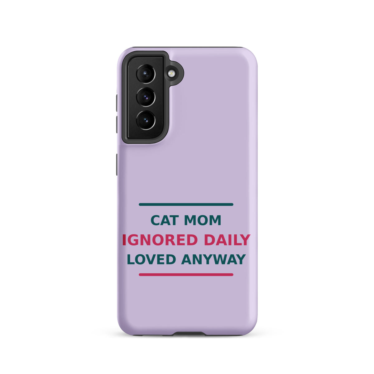 Teaching Is Easy, Said No One Ever funny teacher Samsung case in Chalkboard, front view