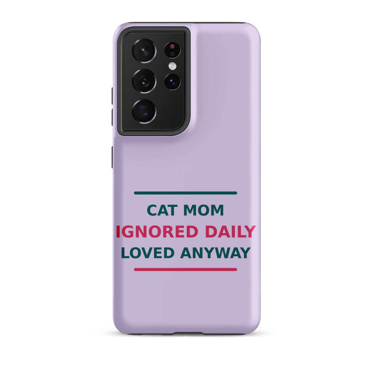Grandpa: The Man, The Myth, The Bad Influence funny grandpa Samsung case in Blush, front view