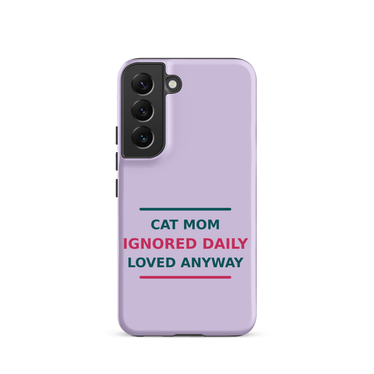 Grandpa: The Man, The Myth, The Bad Influence funny grandpa Samsung case in Blush, front view