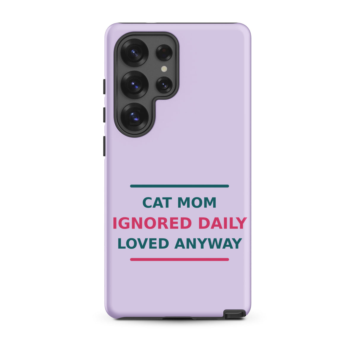 Powered By Coffee & Glitter Glue phone case in Notebook Cream by Little Laughs Co.