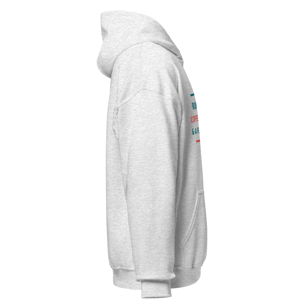 Running On Coffee, Charting & A Full Bladder hoodie by Little Laughs Co.