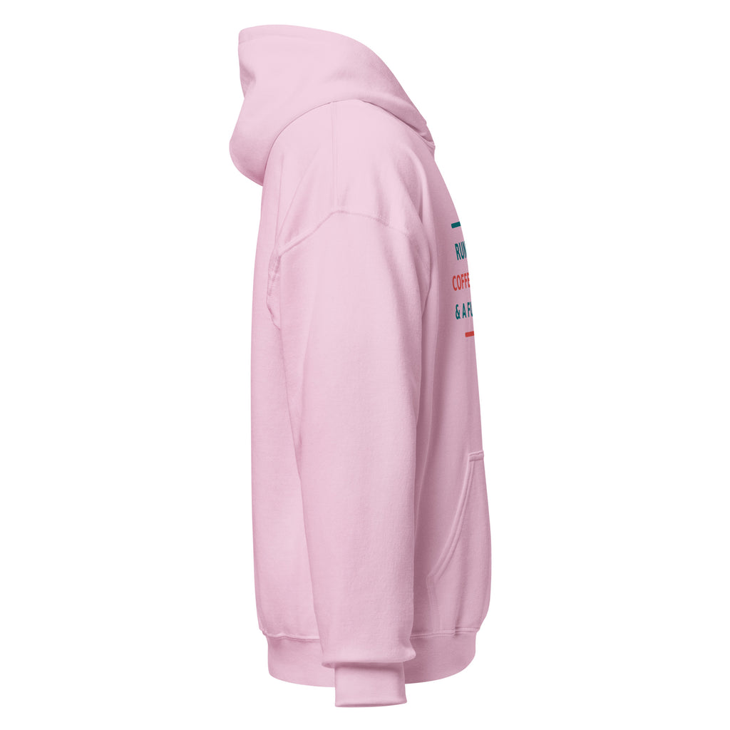 Running On Coffee, Charting & A Full Bladder hoodie by Little Laughs Co.