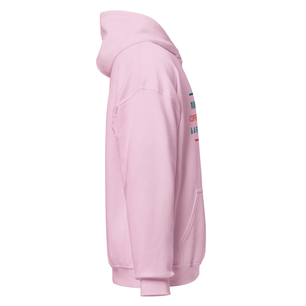 Running On Coffee, Charting & A Full Bladder hoodie by Little Laughs Co.
