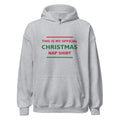 This Is My Official Christmas Nap hoodie in Sport Grey by Little Laughs Co.