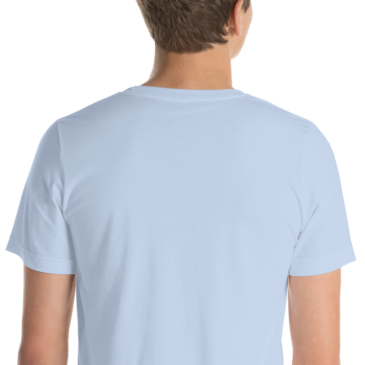 Running On Coffee, Charting & A Full Bladder T-shirt in Baby Blue by Little Laughs Co.