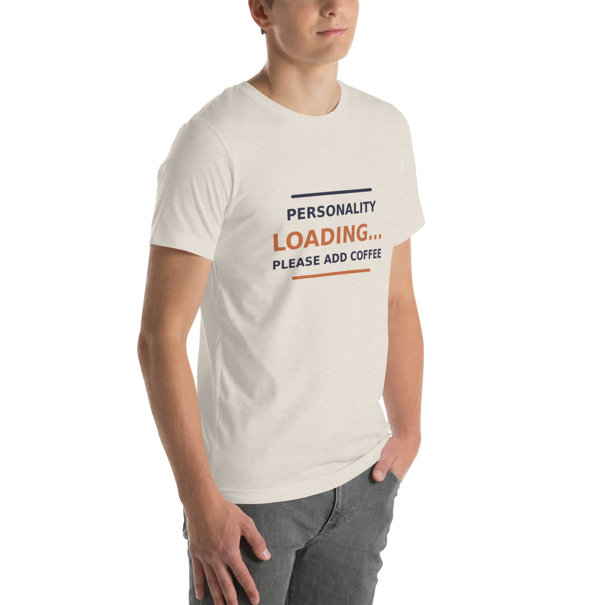Personality Loading... Please Add Coffee T-shirt by Little Laughs Co.