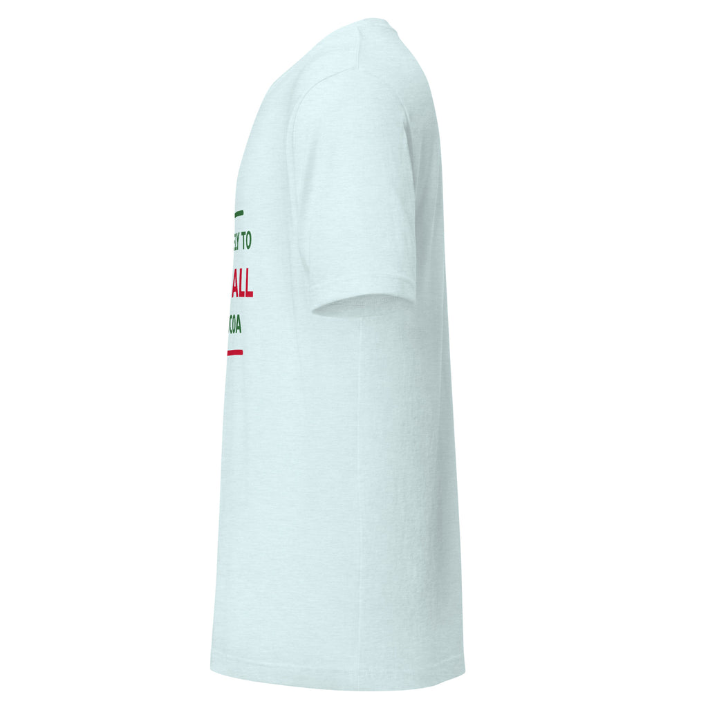 Most Likely To Drink All The Cocoa T-shirt by Little Laughs Co.