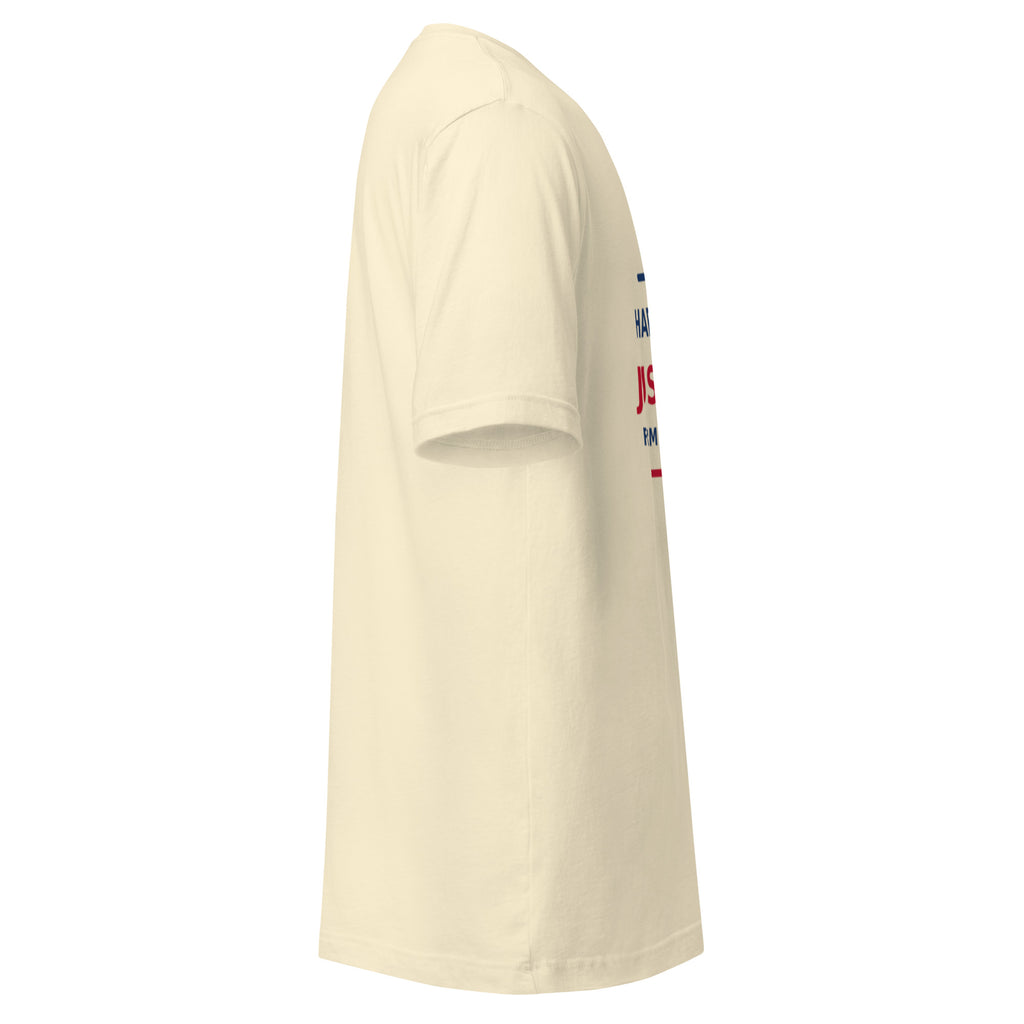 Just Submit Form 12-C In Triplicate funny coworker t-shirt in Natural, right side view