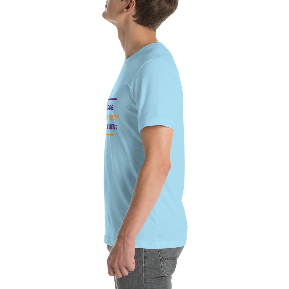The Dog Runs This House, I Just Pay Rent T-shirt by Little Laughs Co.