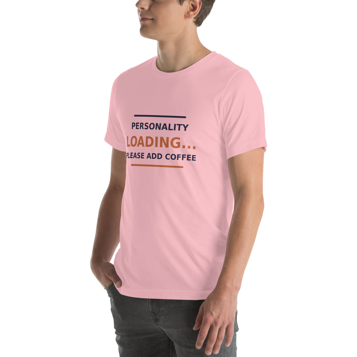 Personality Loading... Please Add Coffee T-shirt by Little Laughs Co.
