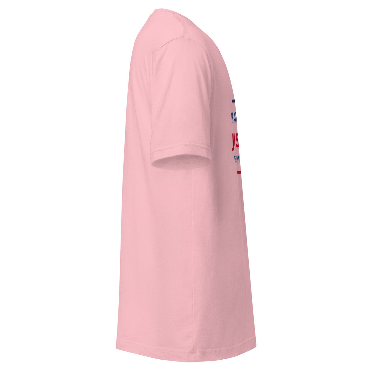 Just Submit Form 12-C In Triplicate funny coworker t-shirt in Pink, right side view