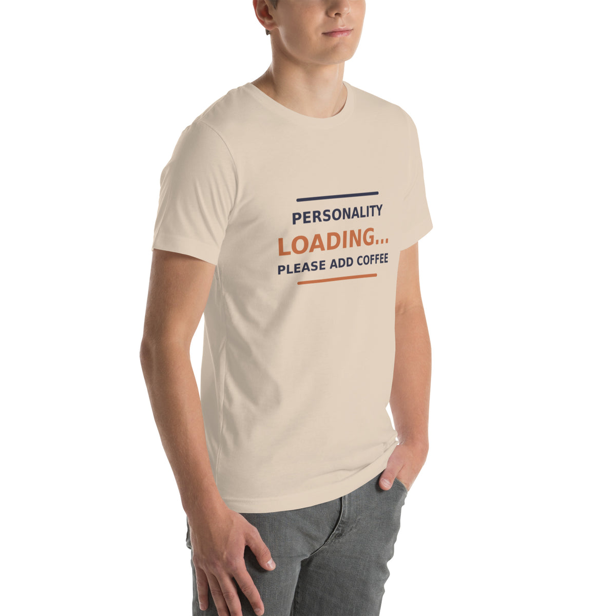 Personality Loading... Please Add Coffee T-shirt by Little Laughs Co.