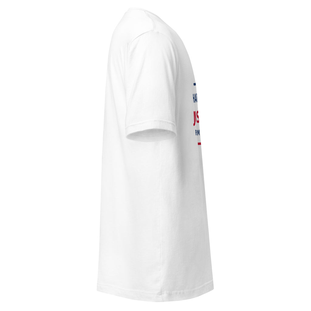Just Submit Form 12-C In Triplicate funny coworker t-shirt in White, right side view