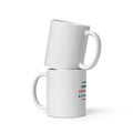 Running On Coffee, Charting & A Full Bladder funny nurse coffee mug, front view