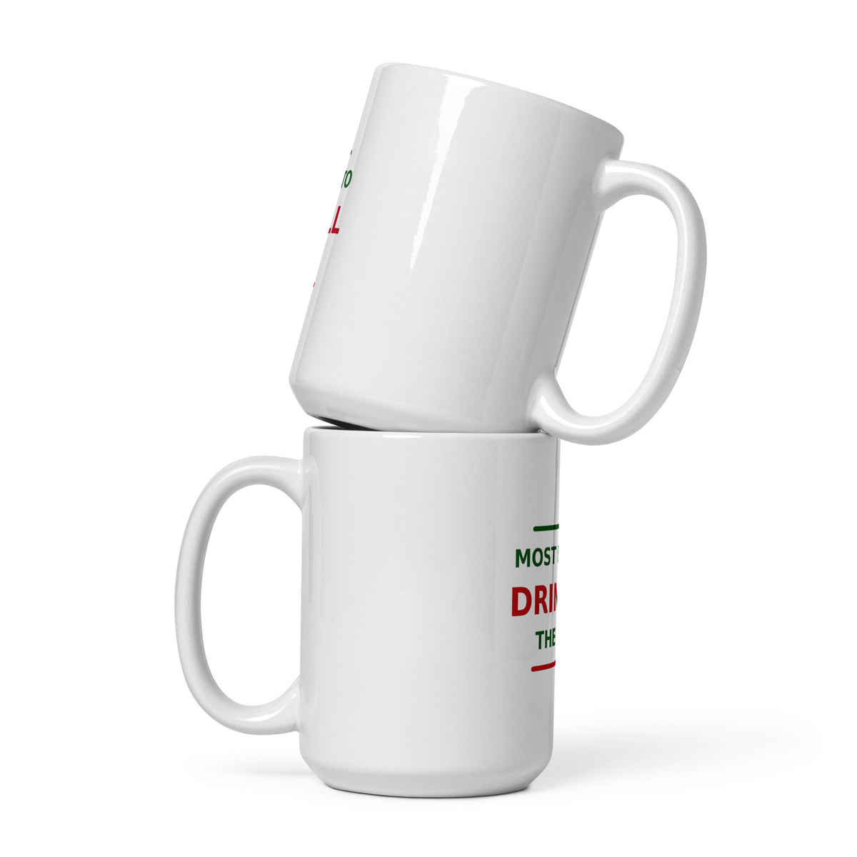 Most Likely To Drink All The Cocoa mug by Little Laughs Co.