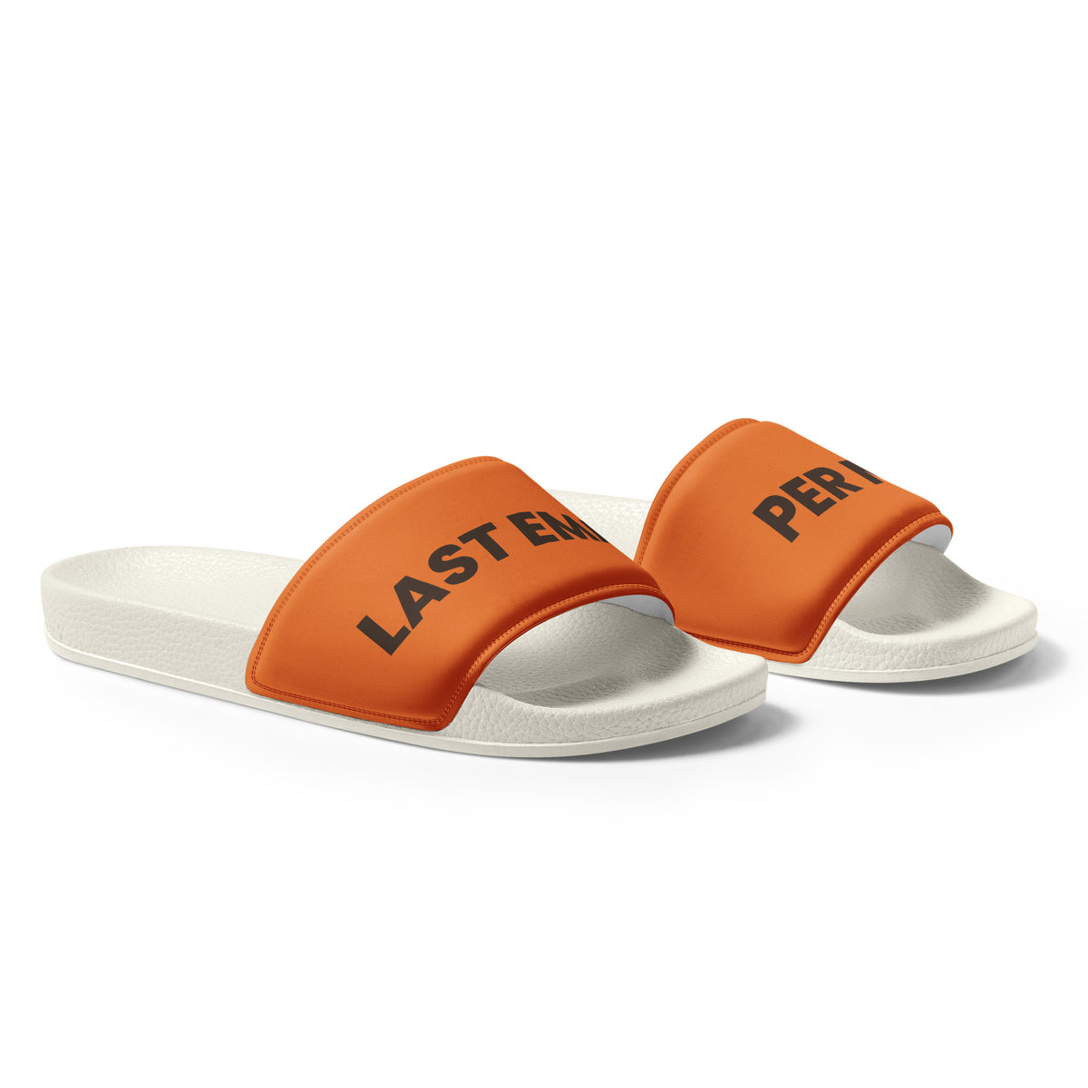 Per My Last Email funny coworker women's slides, right front view